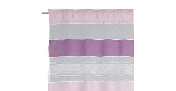 FERTIGVORHANG halbtransparent - Lila, KONVENTIONELL, Textil (140/245cm) - Esposa