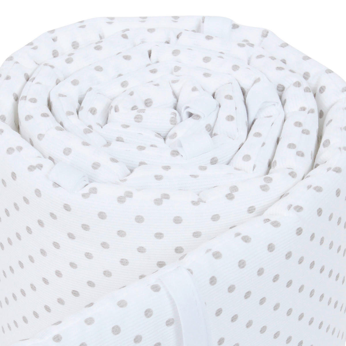 Nestchen Pique Babybay Original   24/149 cm  - Weiß/Grau, Basics, Textil (24/149cm) - Babybay