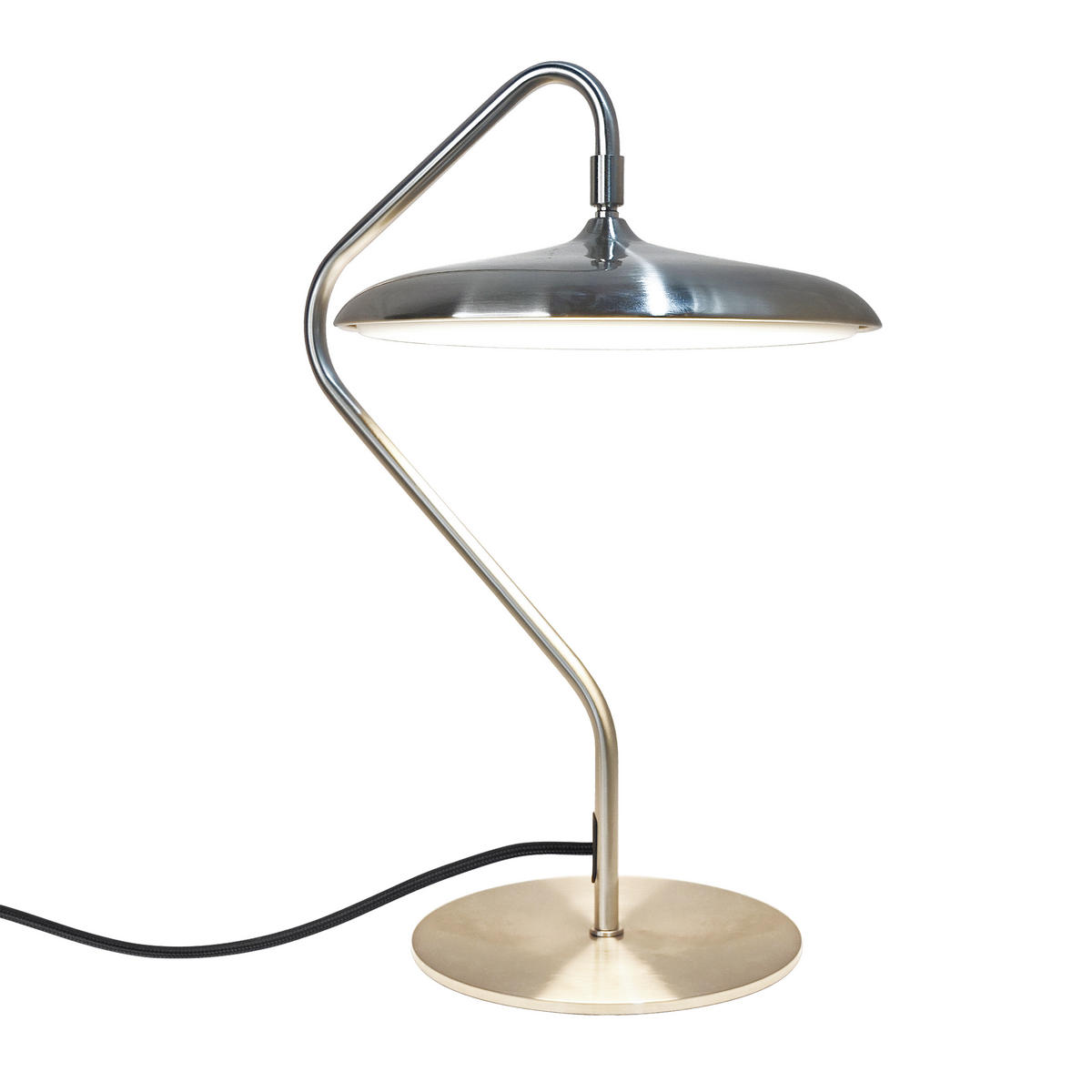 LED-TISCHLEUCHTE 30,5/41 cm   - Edelstahlfarben, Design, Metall (30,5/41cm) - Nordlux