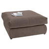 HOCKER in Textil Braun  - Schwarz/Braun, Design, Kunststoff/Textil (110/50/110cm) - Carryhome