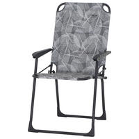 CAMPINGSESSEL - Anthrazit/Grau, KONVENTIONELL, Textil/Metall (55/99/73cm) - Siena Garden