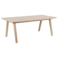 JEDILNA MIZA, furnirano hrast barve hrasta  - barve hrasta, Design, les (200/95/74,6cm) - Lomoco