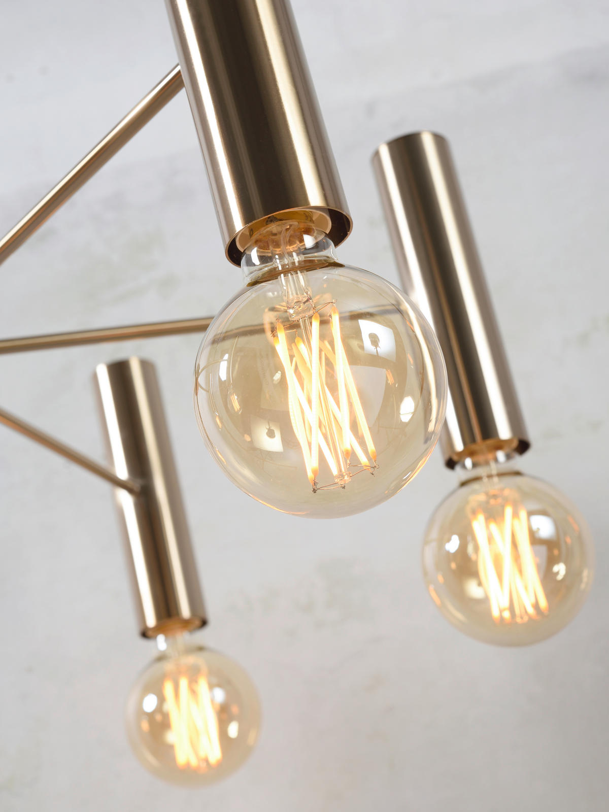 KRONLEUCHTER 68,5/20/68,5 cm   - Goldfarben, Design, Metall (68,5/20/68,5cm) - It's about Romi