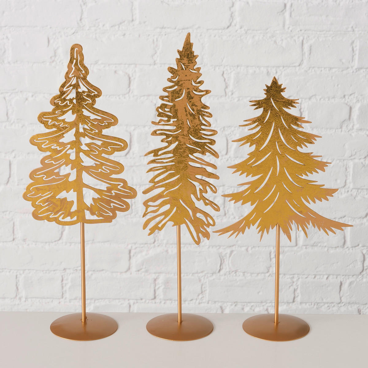 DEKOR FA - arany, Basics, fém (8/40/15cm)