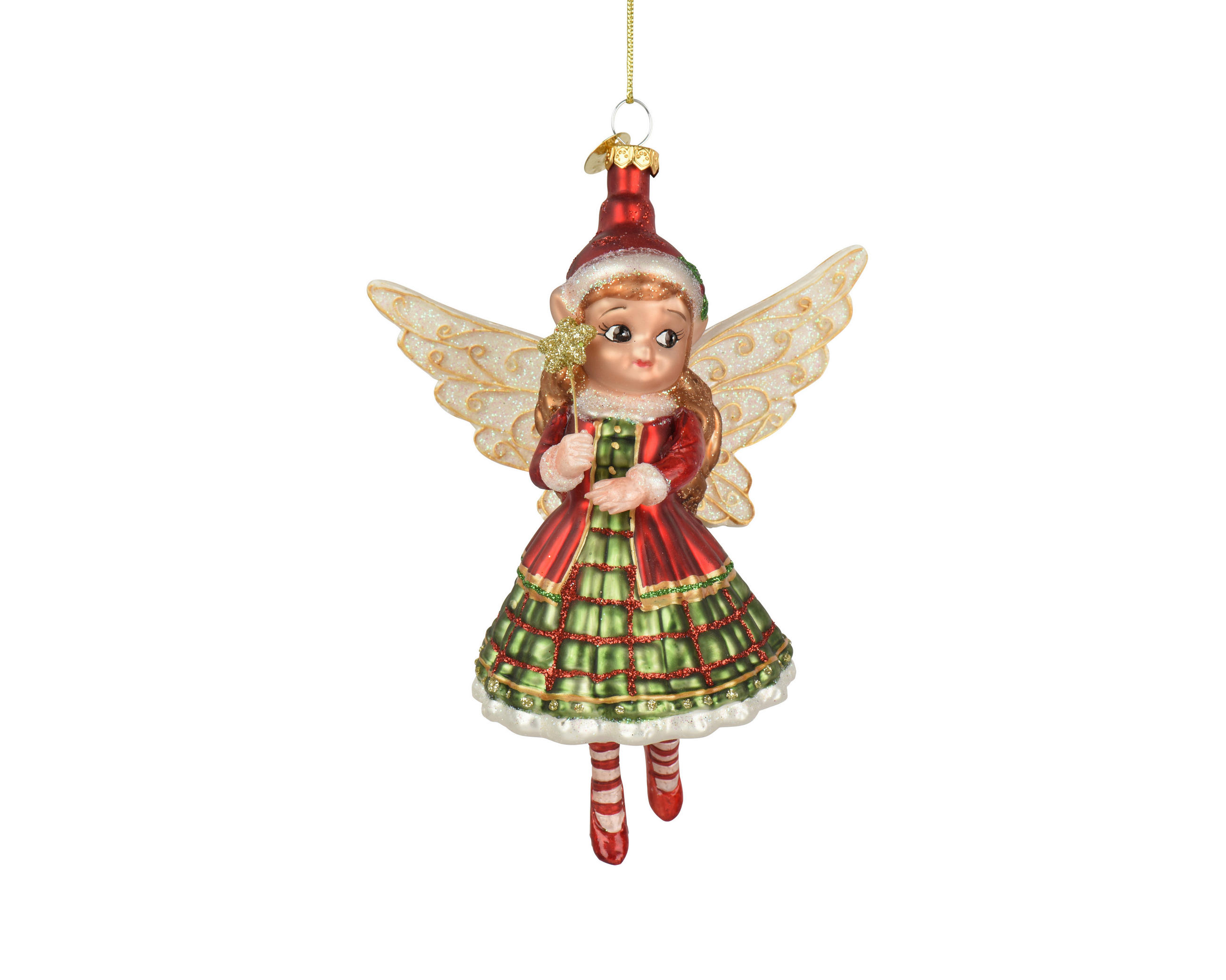 CHRISTBAUMKUGEL  - Multicolor, Basics, Glas (10.6/7/14.8cm)