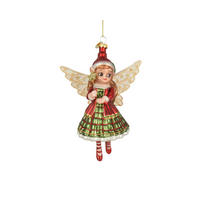 CHRISTBAUMKUGEL  - Multicolor, Basics, Glas (10.6/7/14.8cm)