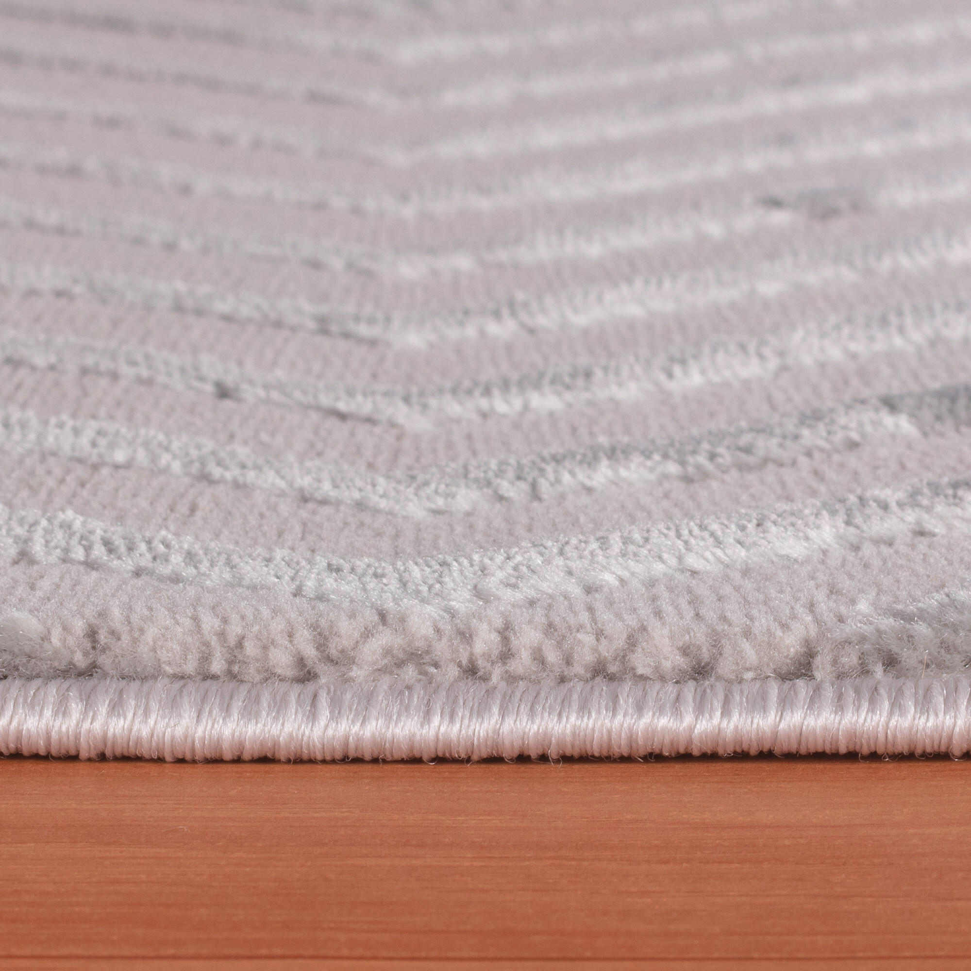 Thumbnail - Novel Webteppich Sahara, Silber, Textil, Struktur, rechteckig, 160x230 cm, Oeko-Tex® Standard 100, pflegeleicht, Teppich...