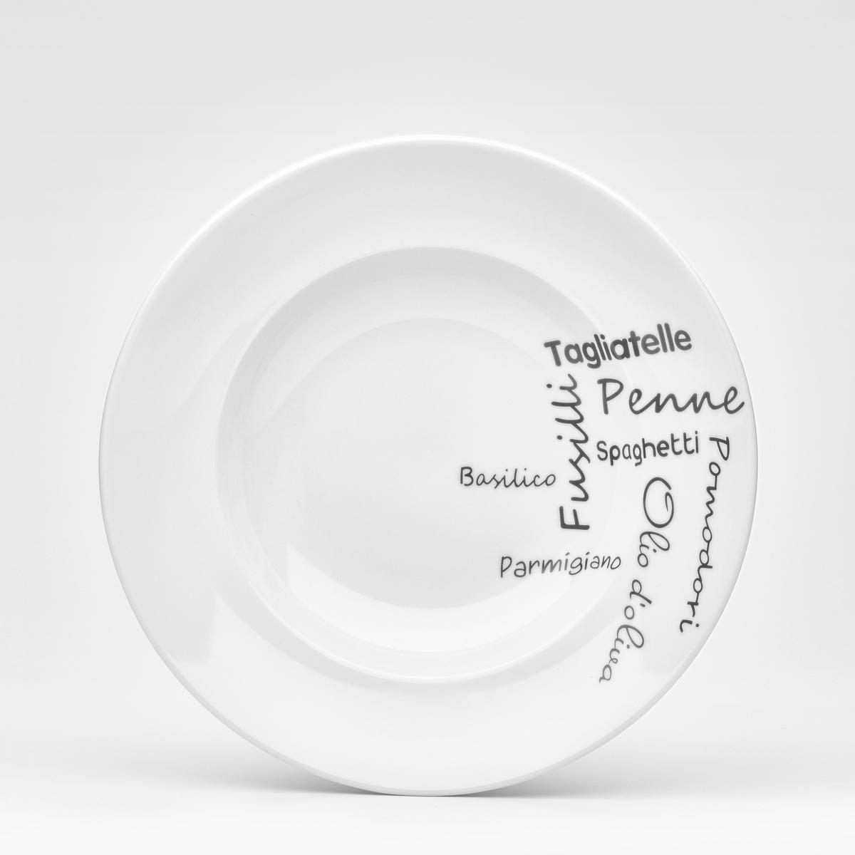 PASTATALLRIK Italia  27 cm   - vit, Basics, keramik (27cm) - Van Well