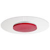 LED-DECKENLEUCHTE    42/42/4,5 cm  - Rot, Konventionell, Kunststoff/Metall (42/42/4,5cm)