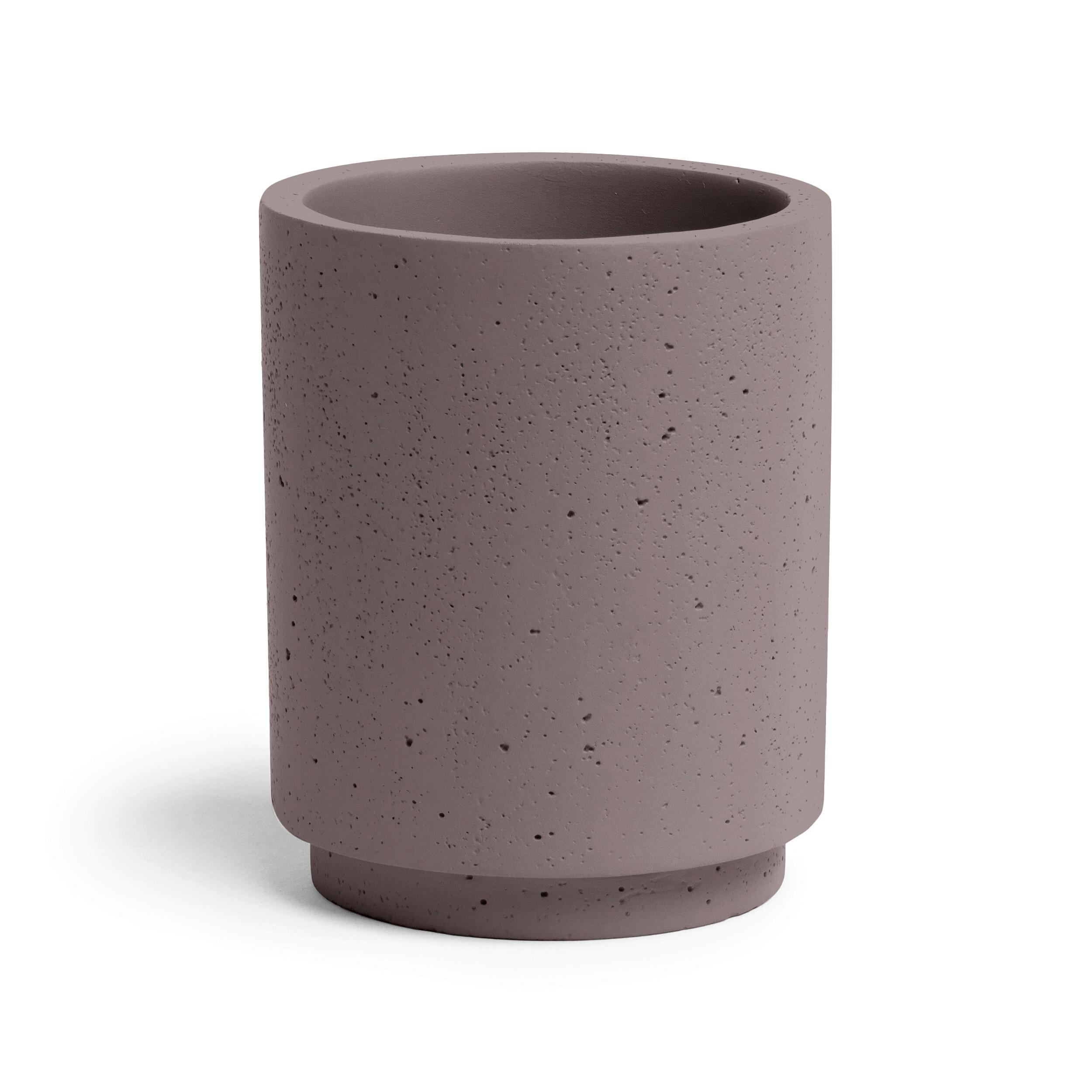 ZAHNBÜRSTENHALTER SOLID  - Grau, Basics (7,5/7,5/9,5cm) - Moeve