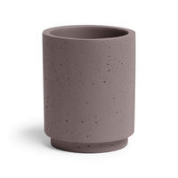 ZAHNBÜRSTENHALTER SOLID  - Grau, Basics (7,5/7,5/9,5cm) - Moeve