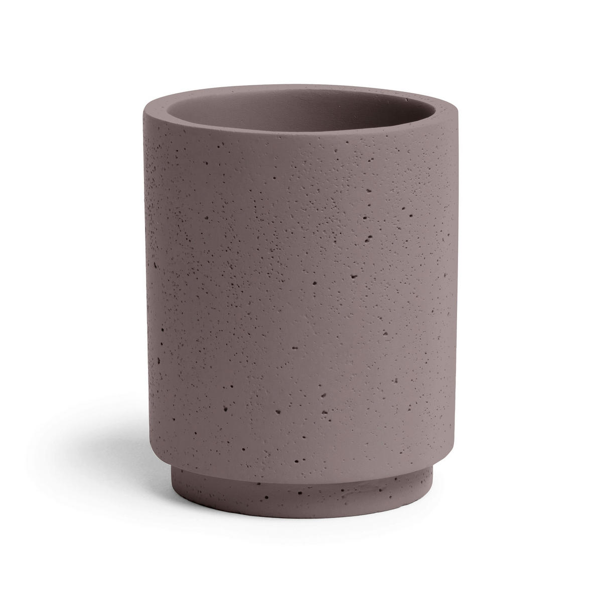 ZAHNBÜRSTENHALTER SOLID  - Grau, Basics (7,5/7,5/9,5cm) - Moeve