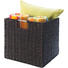 REGALKORB - Schwarz, LIFESTYLE, Weitere Naturmaterialien (33/32/33cm) - LANDSCAPE