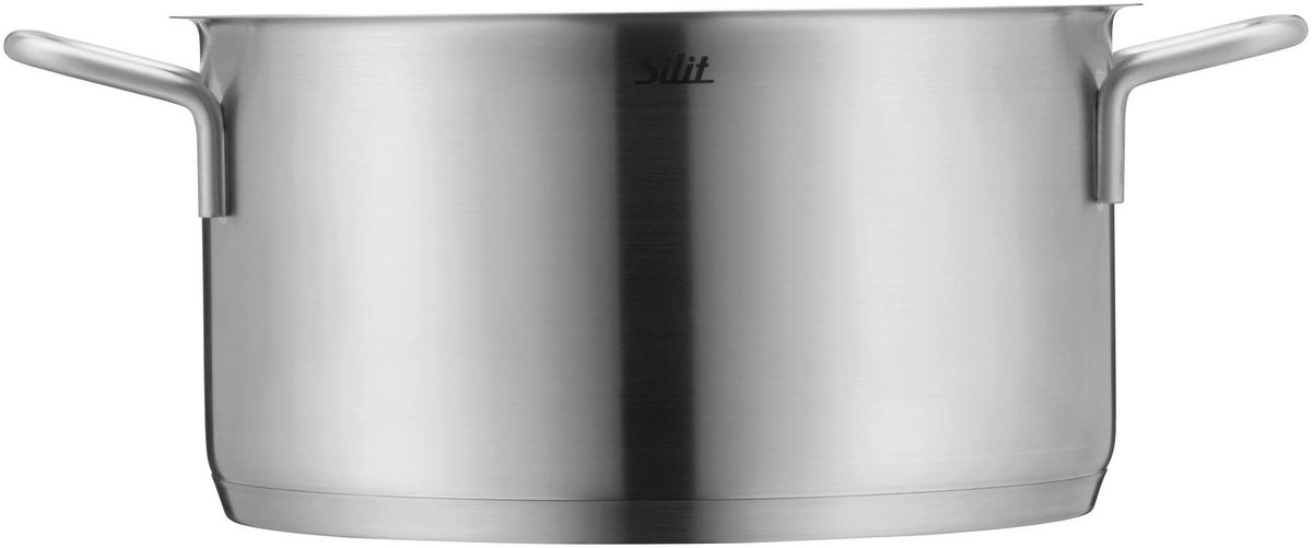 LONAC ZA MESO    - svijetlo siva, Basics, metal (24cm) - Silit