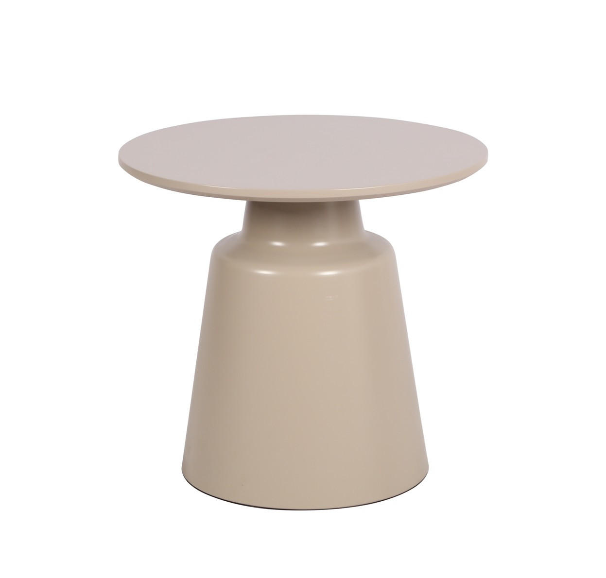 BEISTELLTISCH in Metall, Holzwerkstoff  - Kaschmir, Design, Holzwerkstoff/Metall (50/47/50cm) - Livetastic