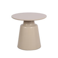 BEISTELLTISCH in Metall, Holzwerkstoff  - Kaschmir, Design, Holzwerkstoff/Metall (50/47/50cm) - Livetastic