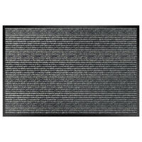 FUßMATTE  80/120 cm  Anthrazit  Uni  - Anthrazit, Basics, Kunststoff/Textil (80/120cm) - Esposa