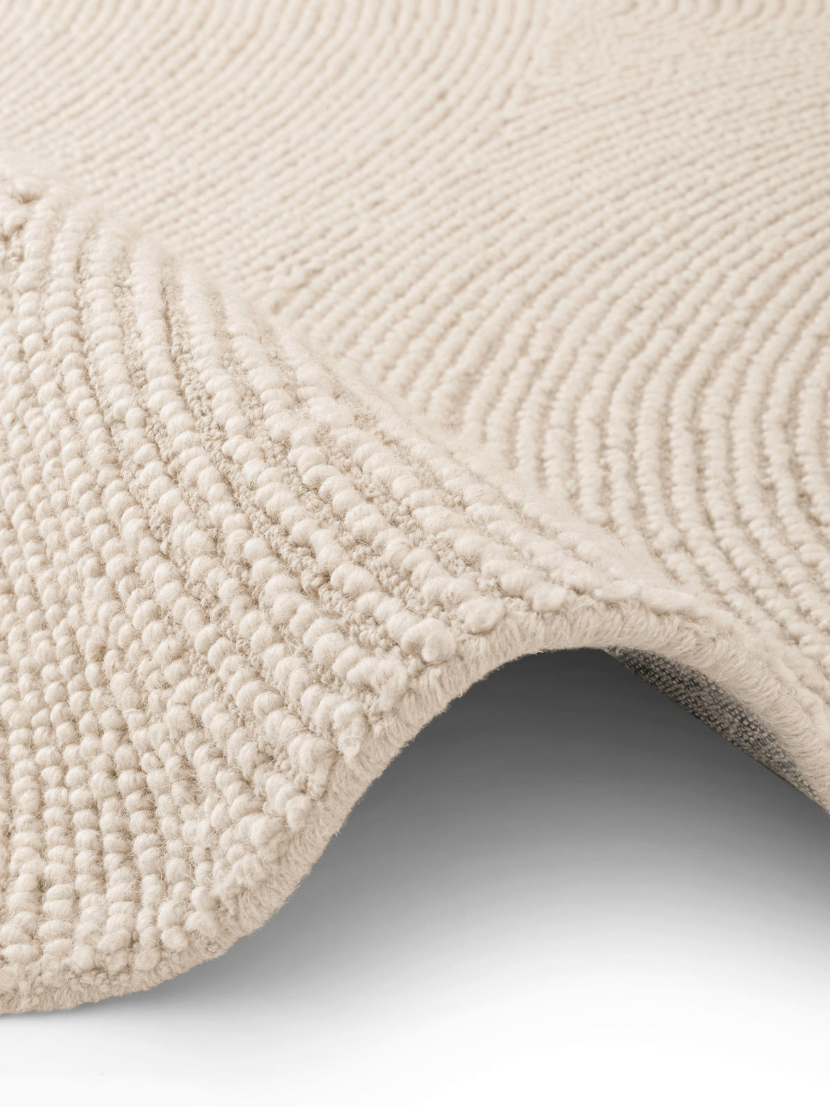 WOLLTEPPICH 120 cm Eleni Creme  - Creme, Basics, Textil (120cm) - Hanse Home