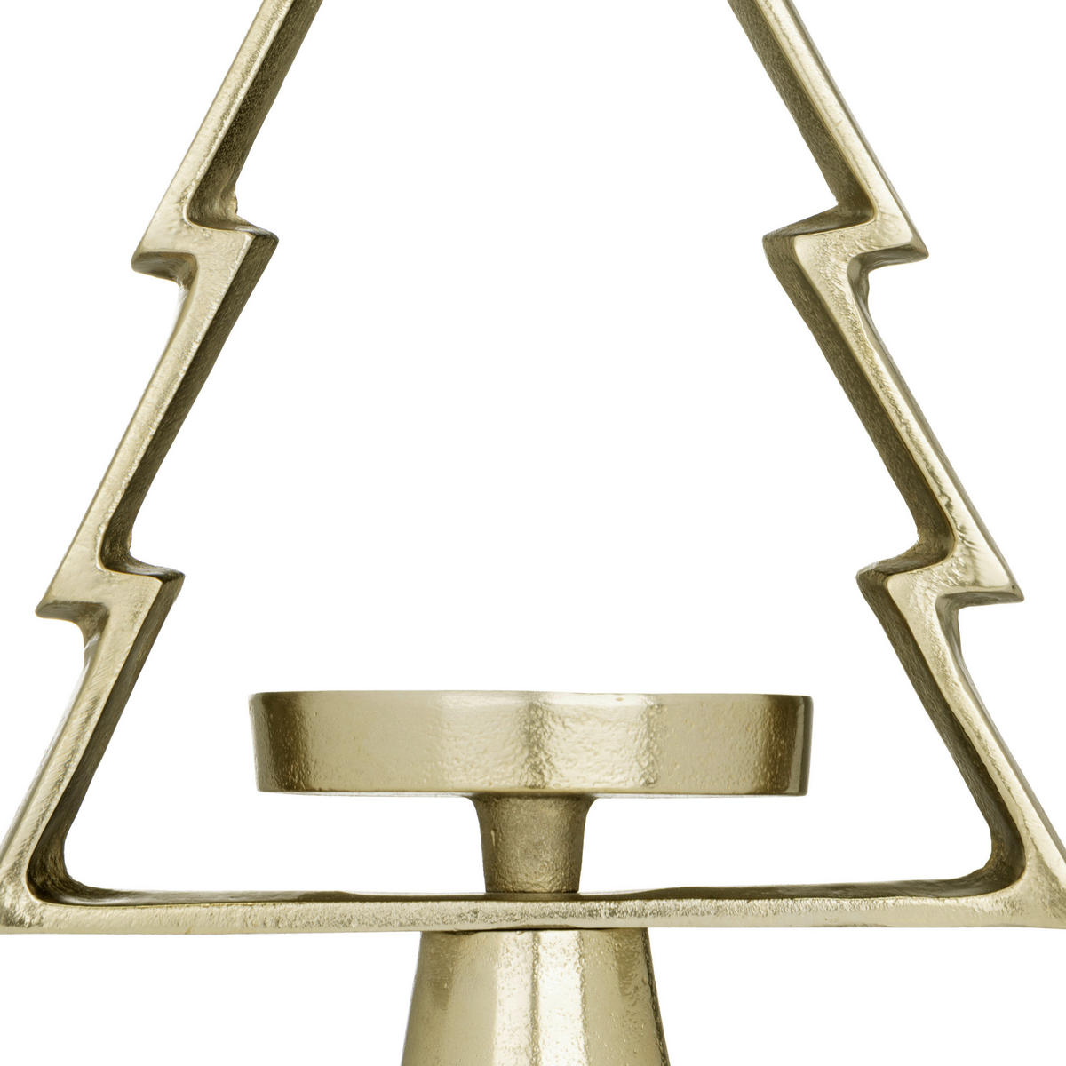 KERZENHALTER - Goldfarben, LIFESTYLE, Metall (26/9.5/44cm)