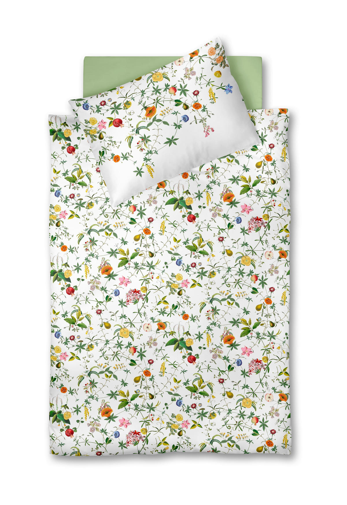 POSTELJINA  BED ART S  - bijela/žuta, Konvencionalno, tekstil (200/200cm) - Fleuresse