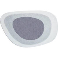 KOBERČEK DO KÚPEĽNE, 70/105 cm - sivá, Basics, textil/plast (70/105cm) - Grund