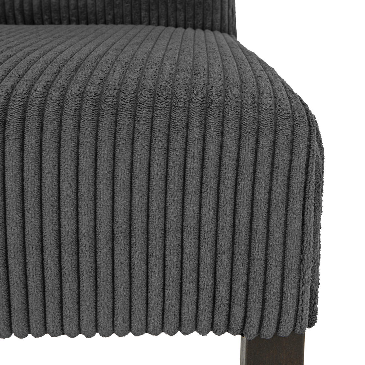 STUHL in Holz, Textil Grau  - Wengefarben/Grau, MODERN, Holz/Textil (48/95/62cm)
