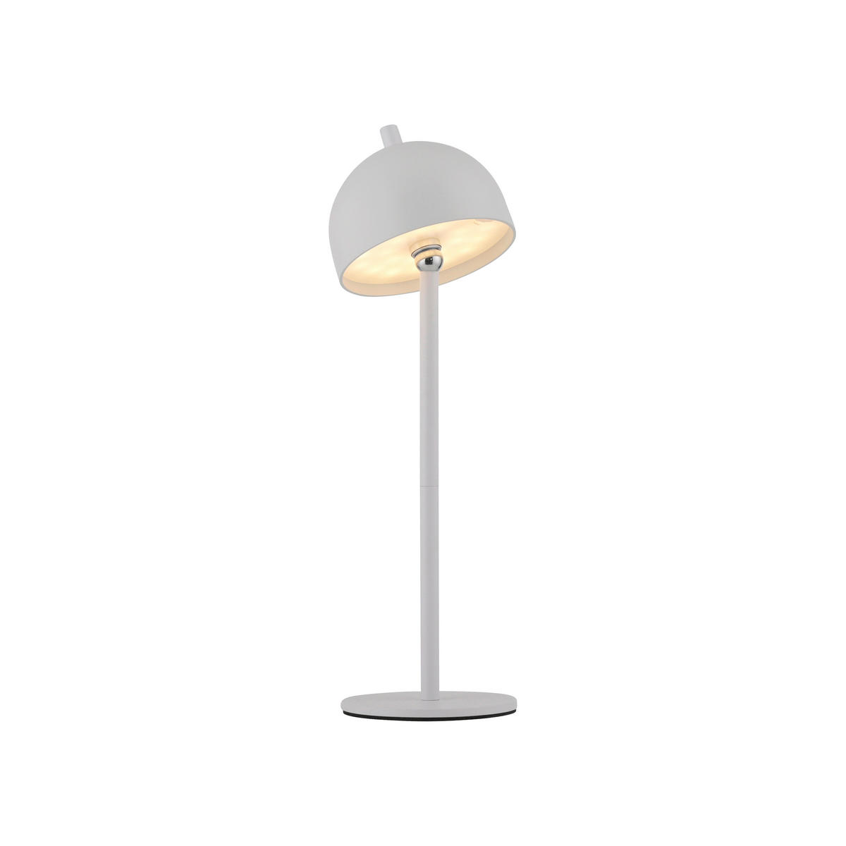AKKU-TISCHLEUCHTE SW BELLIS 11/11/36 cm  - Weiß, Design, Kunststoff/Metall (11/11/36cm) - Schöner Wohnen