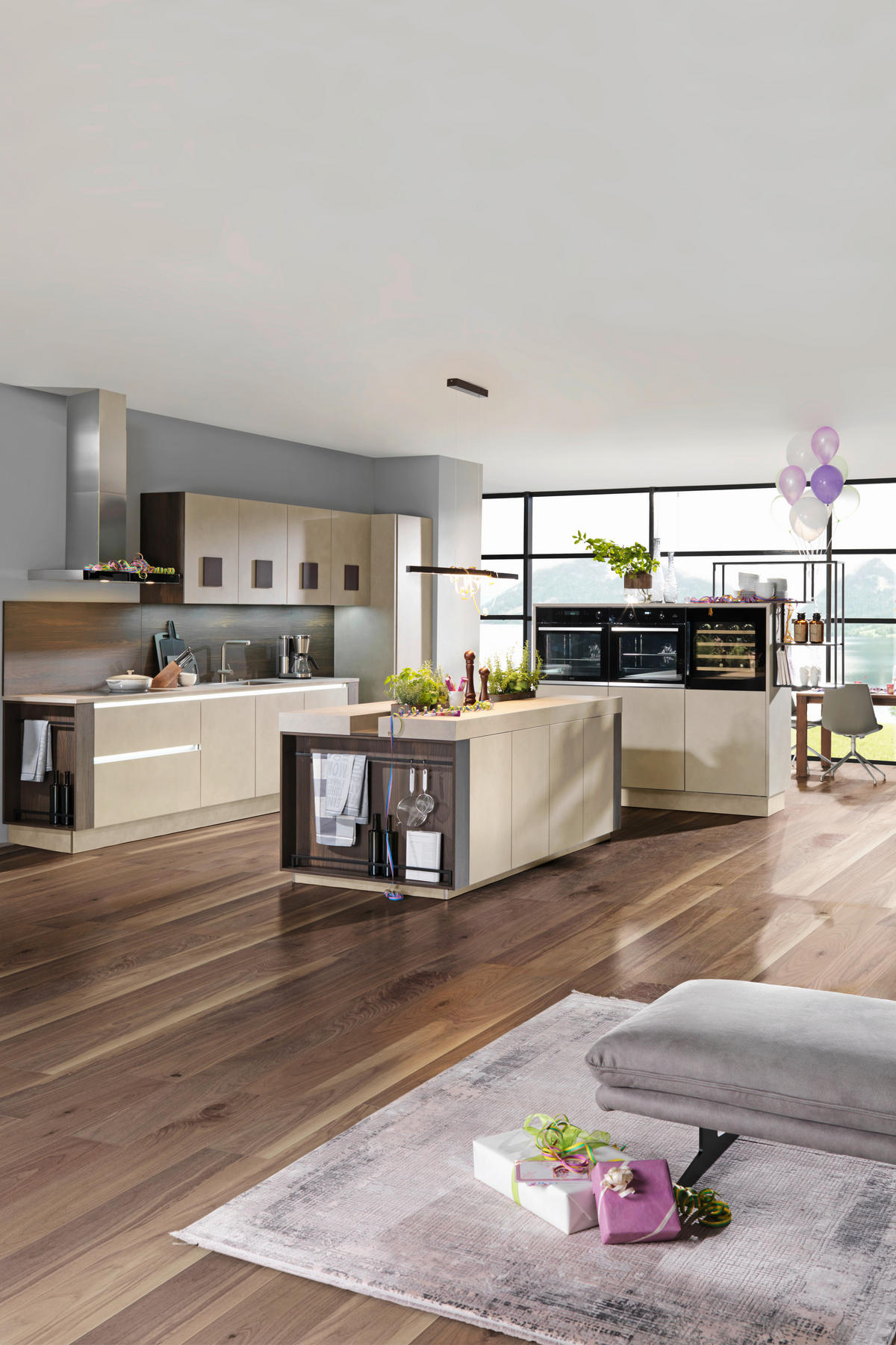 EINBAUKÜCHE   - Design, Holzwerkstoff - Dieter Knoll