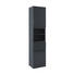 HOCHSCHRANK Grau - Graphitfarben/Grau, Design, Holzwerkstoff (40/180/35cm) - Xora HOCHSCHRANK Grau - Graphitfarben/Grau, Design, Holzwerkstoff (40/180/35cm) - Xora