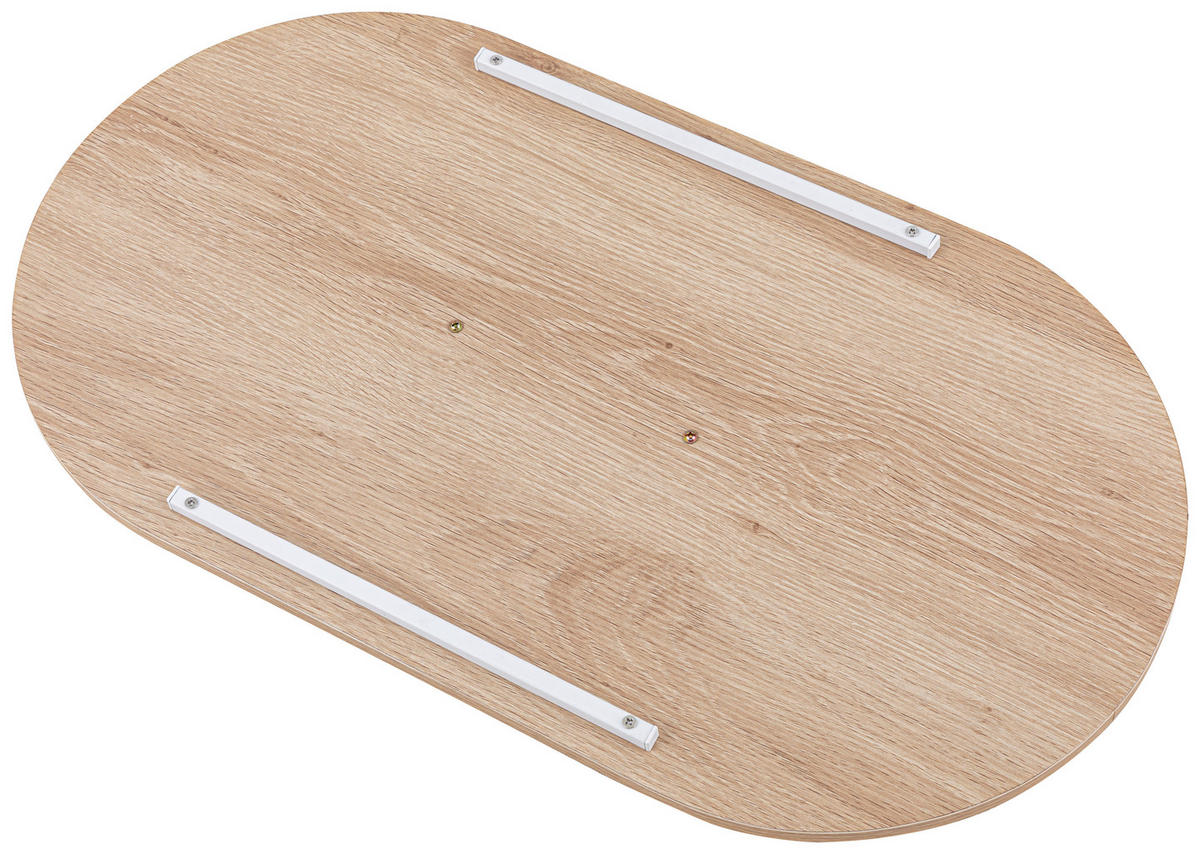 GARDEROBENSTÄNDER in Weiß, Eichefarben 70/174,5/36 cm   - Eichefarben/Weiß, Design, Holzwerkstoff/Kunststoff (70/174,5/36cm) - MID.YOU