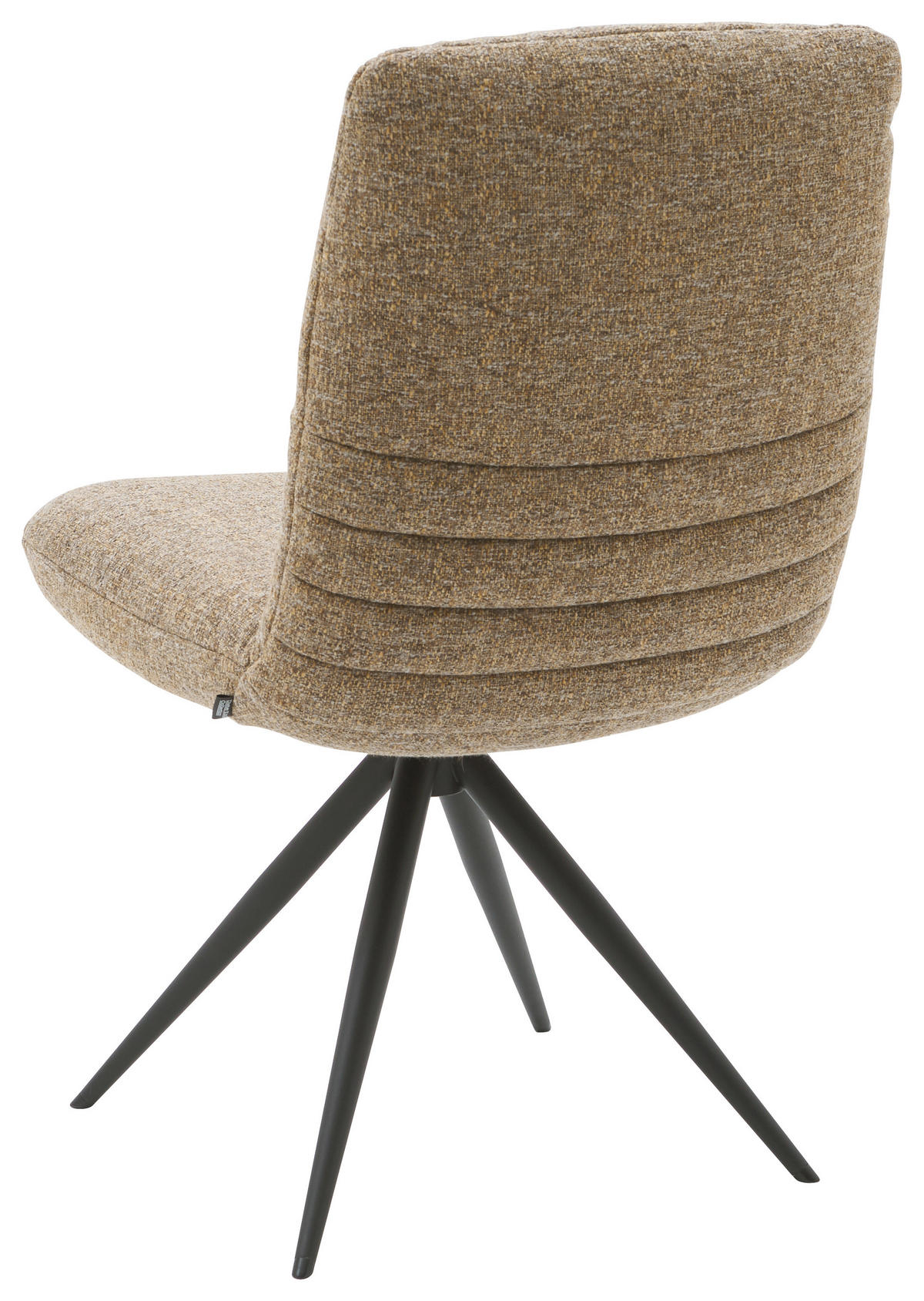 STUHL - Rostfarben/Cognac, Design, Textil/Metall (50/93/69cm) - Dieter Knoll