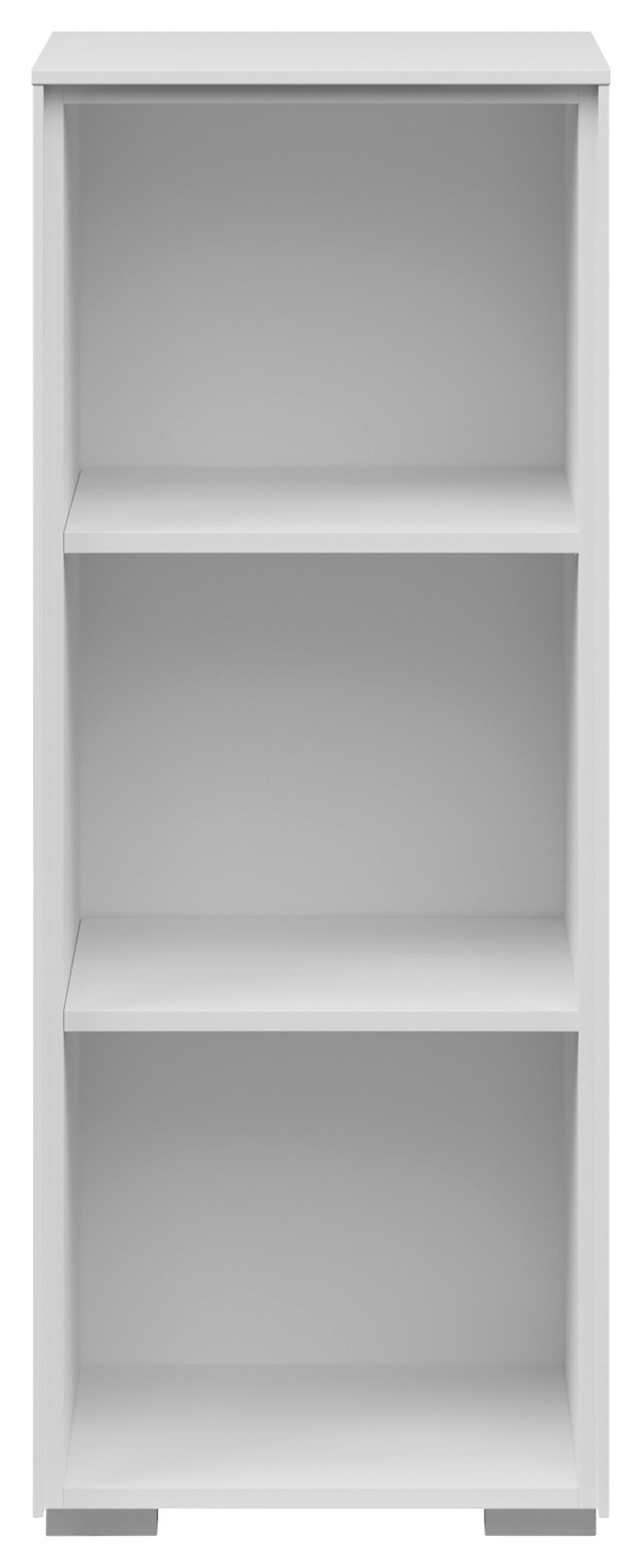 AKTENREGAL Weiß - Weiß, KONVENTIONELL, Holzwerkstoff (43/110/37cm) - Voleo