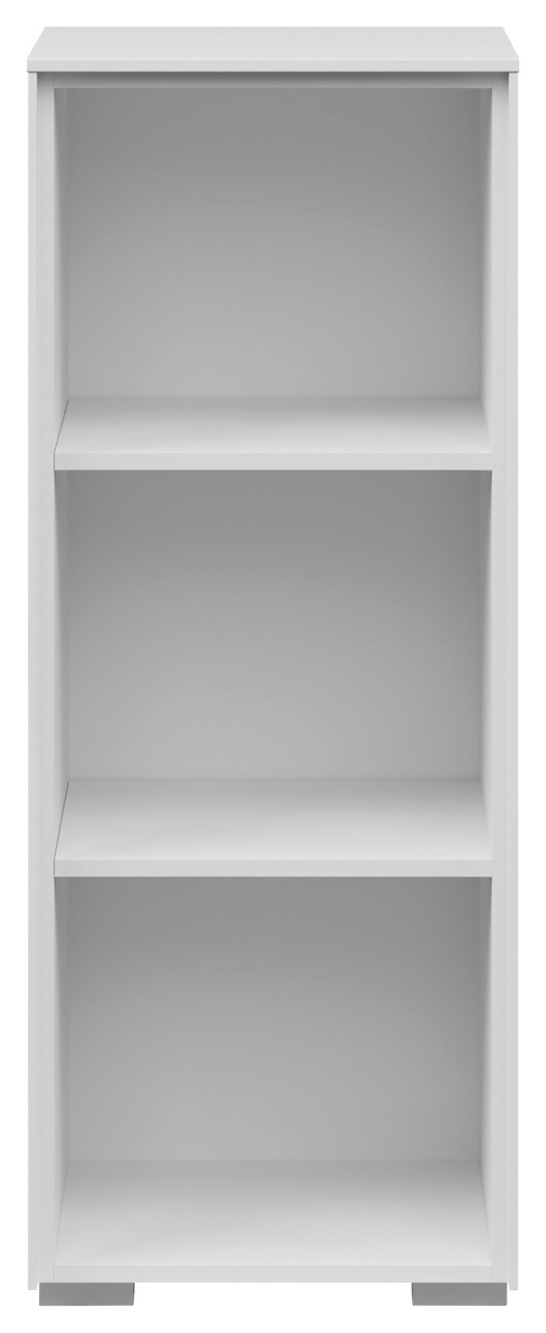 AKTENREGAL Weiß  - Weiß, KONVENTIONELL, Holzwerkstoff (43/110/37cm) - Voleo