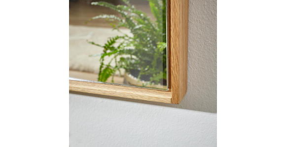 SPIEGEL 35/165/3 cm - Eichefarben, Natur, Glas/Holz (35/165/3cm) - Valnatura