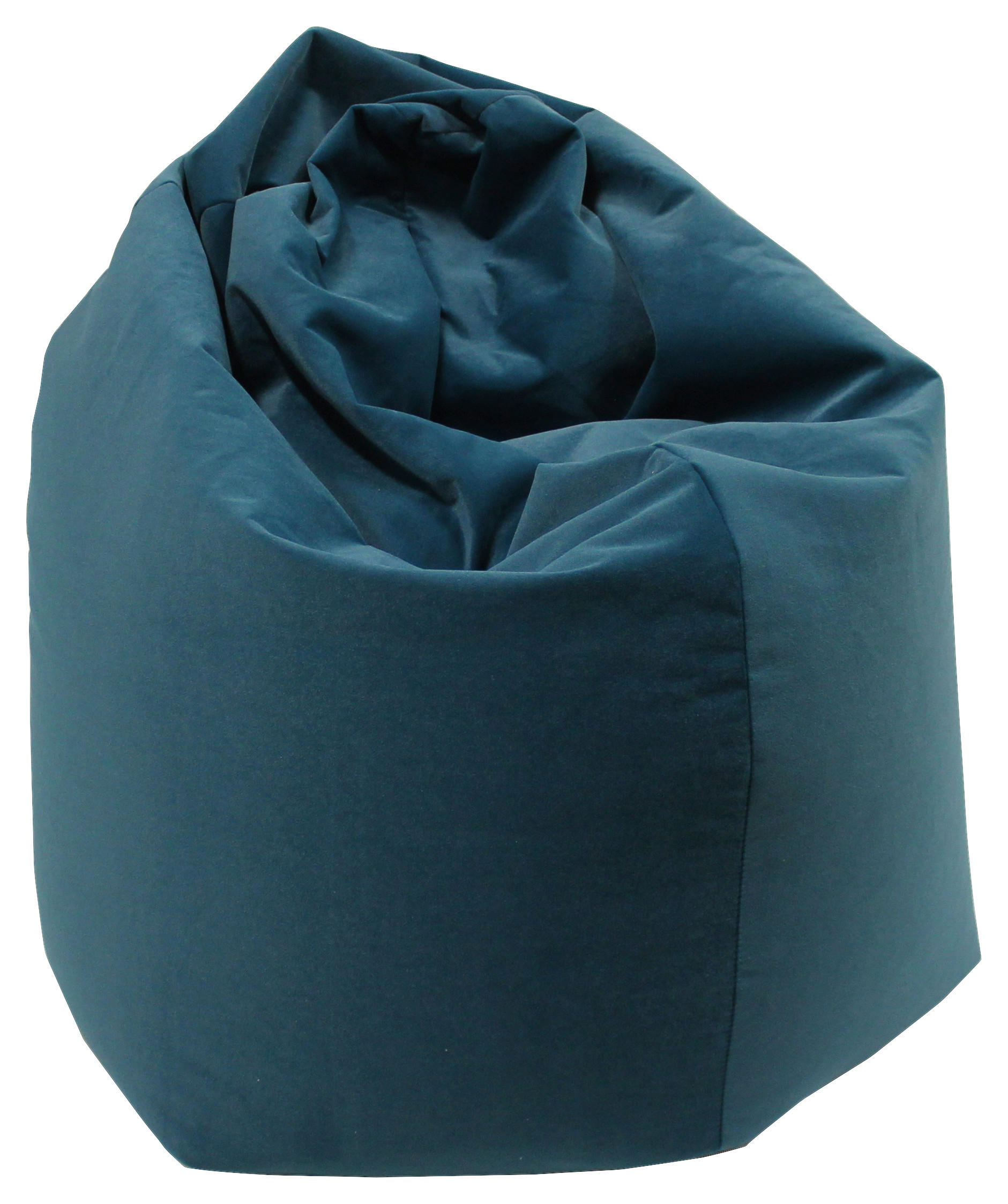 SITZSACK Webstoff 220 L  - Petrol, KONVENTIONELL, Textil (65/95/75cm) - Xora