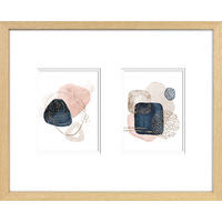 BILDERRAHMEN 42,5/52,5/2 cm  - Naturfarben, Basics, Glas/Holzwerkstoff (42,5/52,5/2cm)