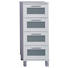 SEITENSCHRANK 35/89/33 cm - Silberfarben/Weiß, KONVENTIONELL, Glas/Holzwerkstoff (35/89/33cm) - Xora SEITENSCHRANK 35/89/33 cm - Silberfarben/Weiß, KONVENTIONELL, Glas/Holzwerkstoff (35/89/33cm) - Xora