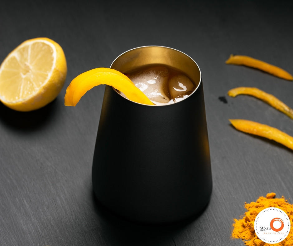 GLÄSERSET 6-teilig  - Schwarz, Design, Glas (380ml) - Stölzle