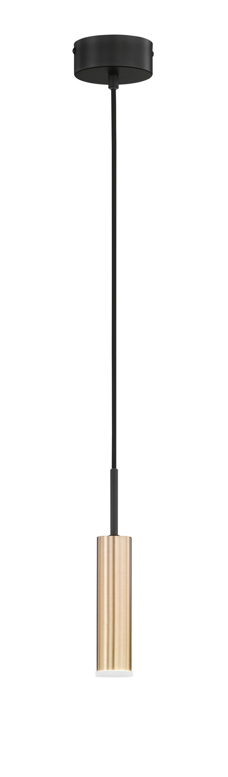 LED-HÄNGELEUCHTE Stina 860468 - Goldfarben, Design, Metall (10/250cm) - Schöner Wohnen