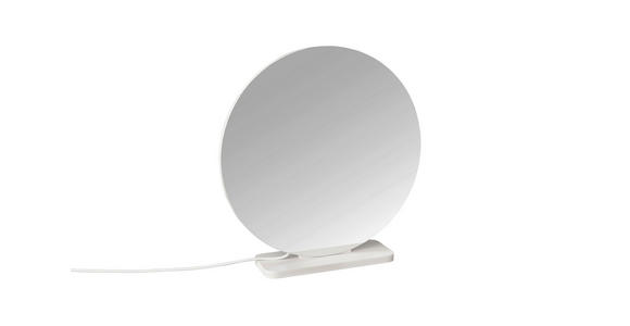 LED-DEKOLEUCHTE Football 23/24 cm  - Weiß, LIFESTYLE, Kunststoff/Metall (23/24cm) - Novel