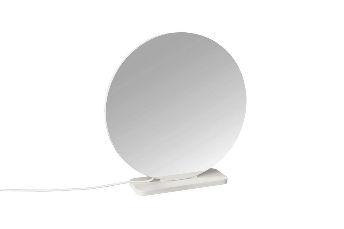 LED-DEKOLEUCHTE Football 23/24 cm  - Weiß, LIFESTYLE, Kunststoff/Metall (23/24cm) - Novel
