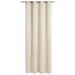 ÖSENSCHAL blickdicht 140/245 cm - Creme, Basics, Textil (140/245cm)