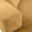 ECKSOFA Senfgelb Chenille Zierkissen, Rücken echt  - Senfgelb/Creme, MODERN, Kunststoff/Textil (178/231cm) - Carryhome