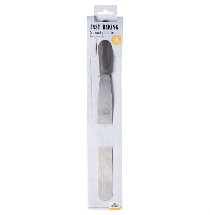 STREICHPALETTE - Edelstahlfarben/Grau, KONVENTIONELL, Kunststoff/Metall (3,5/22cm) - Birkmann