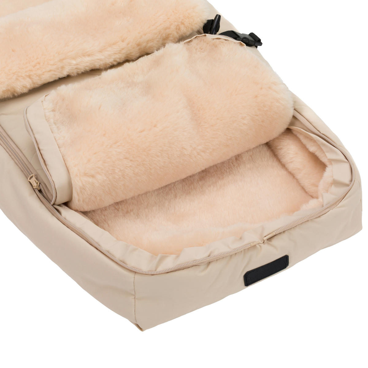 BUGGY-FUSSSACK Vegan  - Naturfarben, Trend, Kunststoff/Textil (50/100cm) - Jimmylee