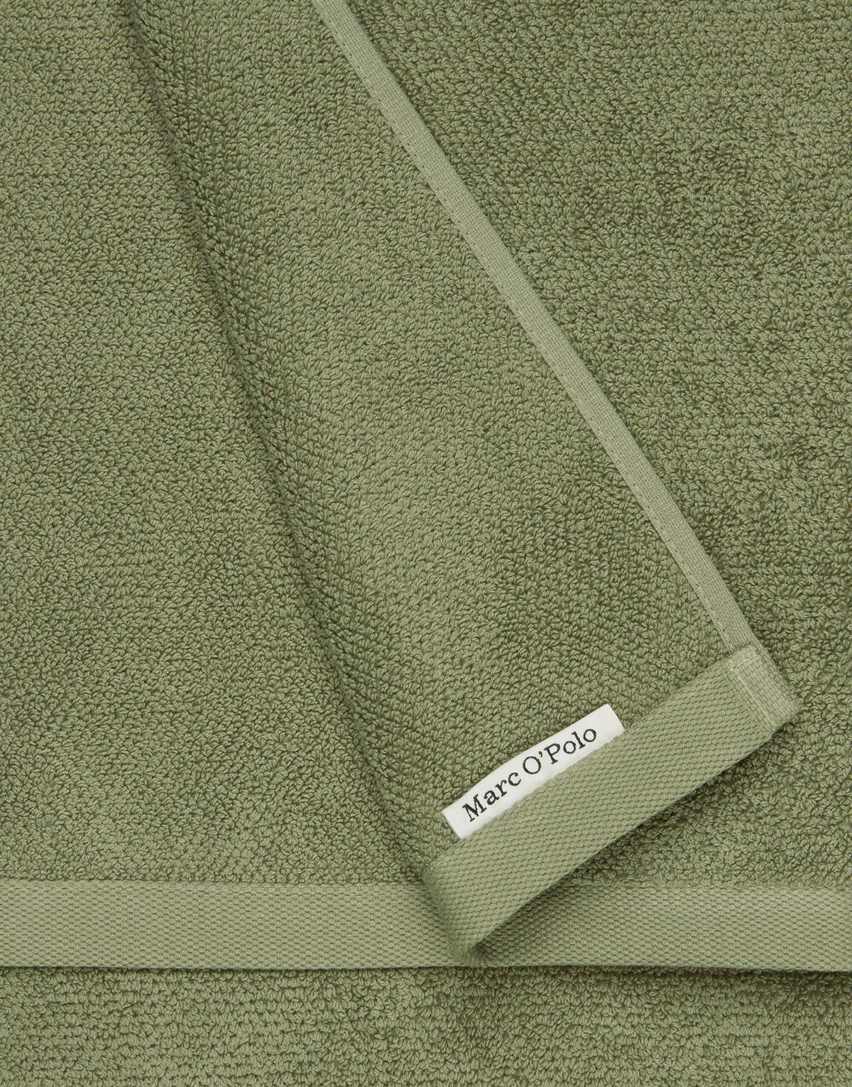 HANDTUCH Timeless Uni Grün  - Grün, Basics, Textil (50/100cm) - Marc O'Polo
