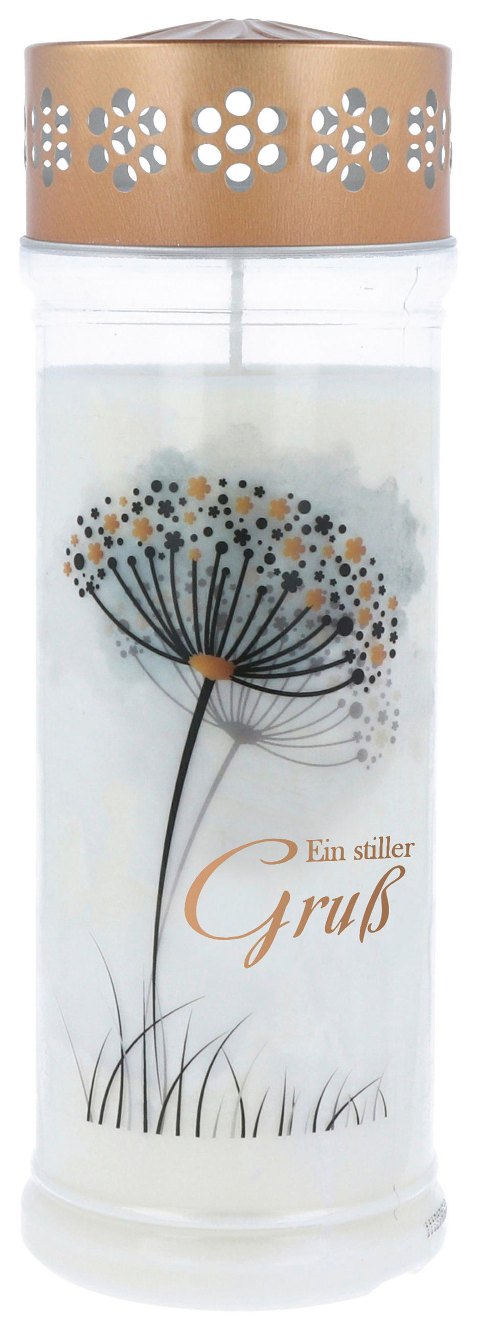 GRABLICHT - Weiß/Kupferfarben, Basics, Kunststoff (7,5/20,5cm)