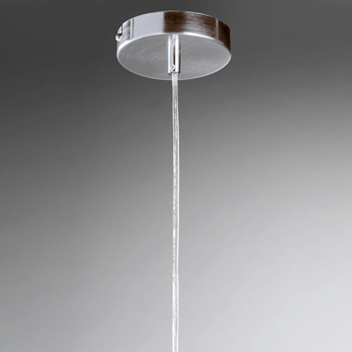 HÄNGELEUCHTE 15/15/100 cm  - Chromfarben, Basics, Glas (15/15/100cm)