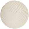 HOCHFLORTEPPICH 160 cm Siena Beige  - Beige, Design, Kunststoff/Textil (160cm) - Novel