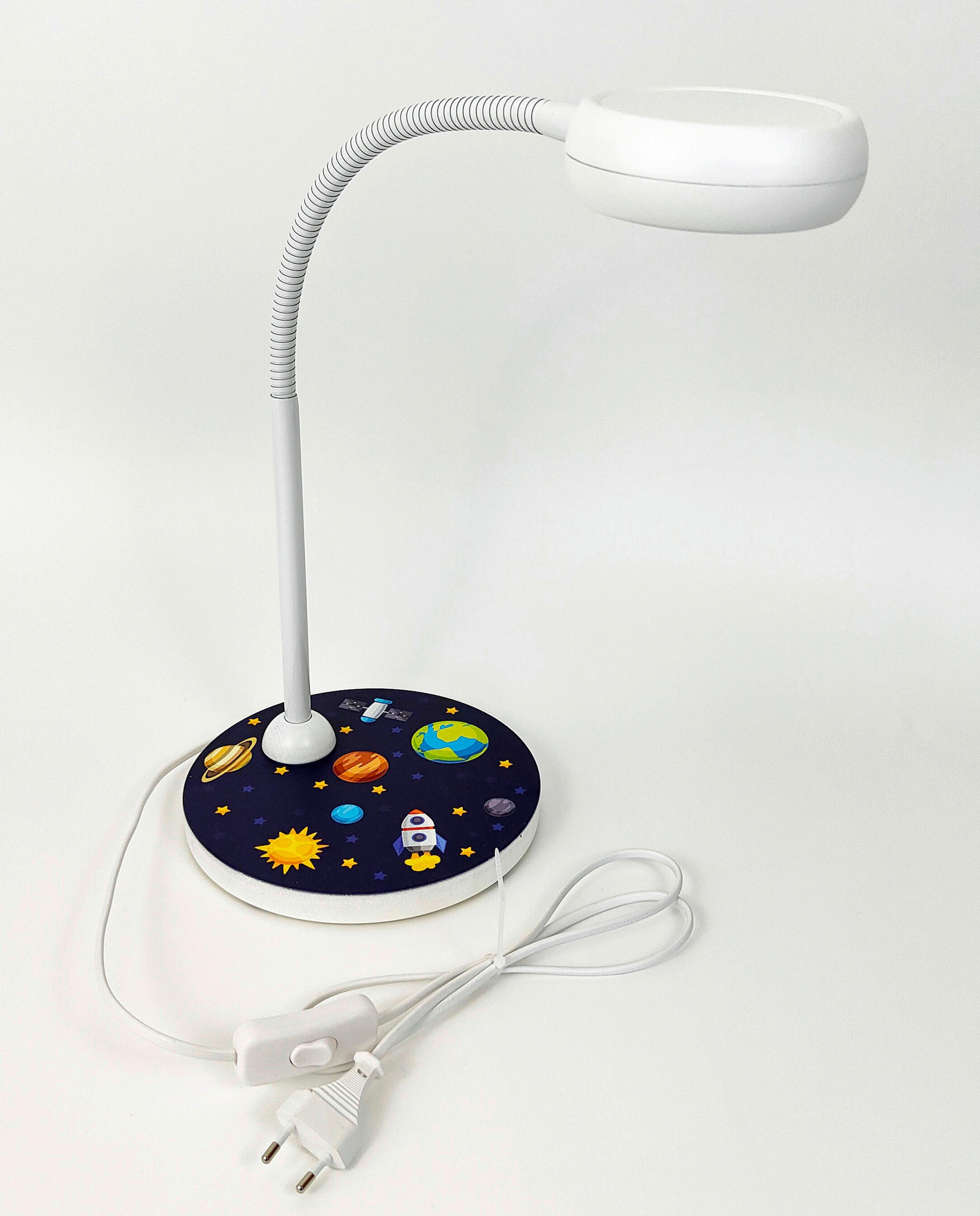 SCHREIBTISCHLEUCHTE 20/43/20 cm   - Multicolor/Weiß, Basics, Holzwerkstoff/Metall (20/43/20cm)
